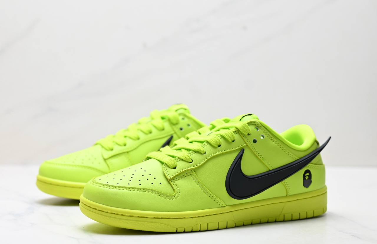 Обувки Ambush x BAPE x SB Dunk Low Green Black