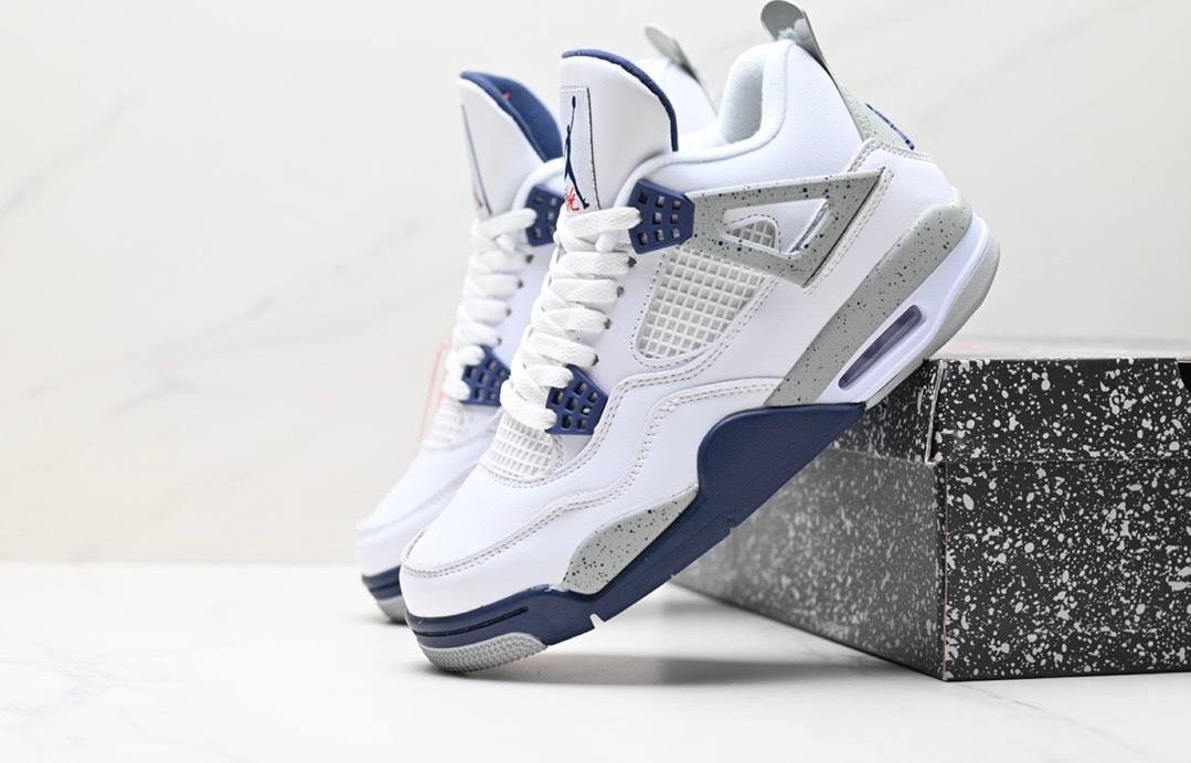 Обувки AJ 4 Retro Blue Cement