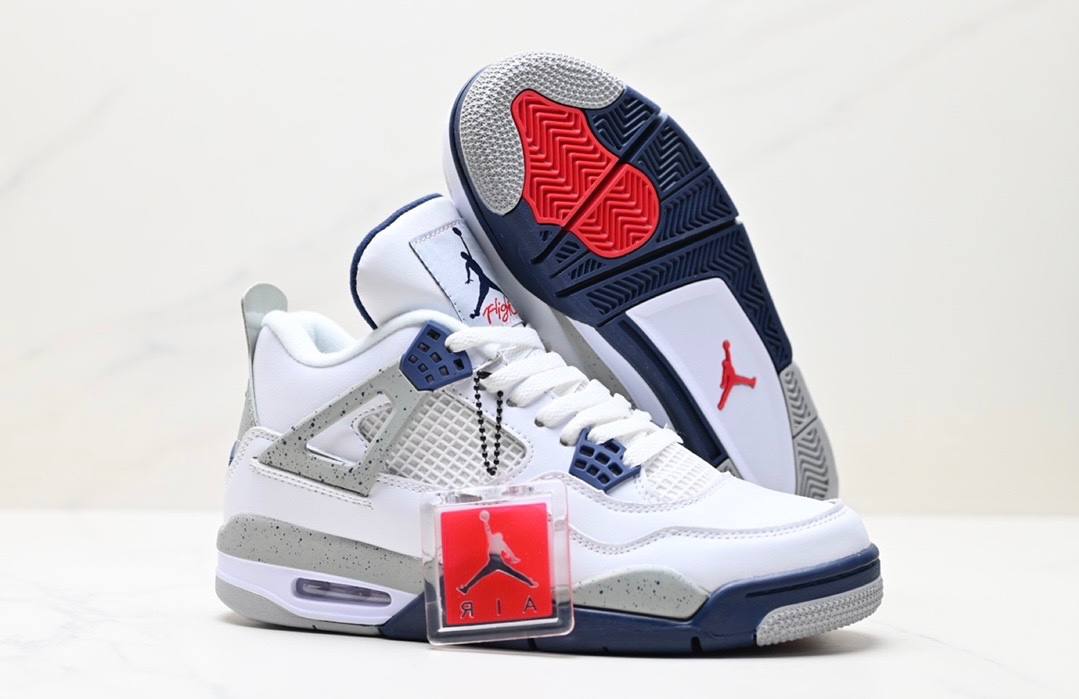 Обувки AJ 4 Retro Blue Cement