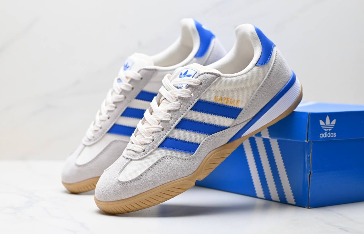Обувки Adidas Gazelle Sala - Off White Blue Cloud White