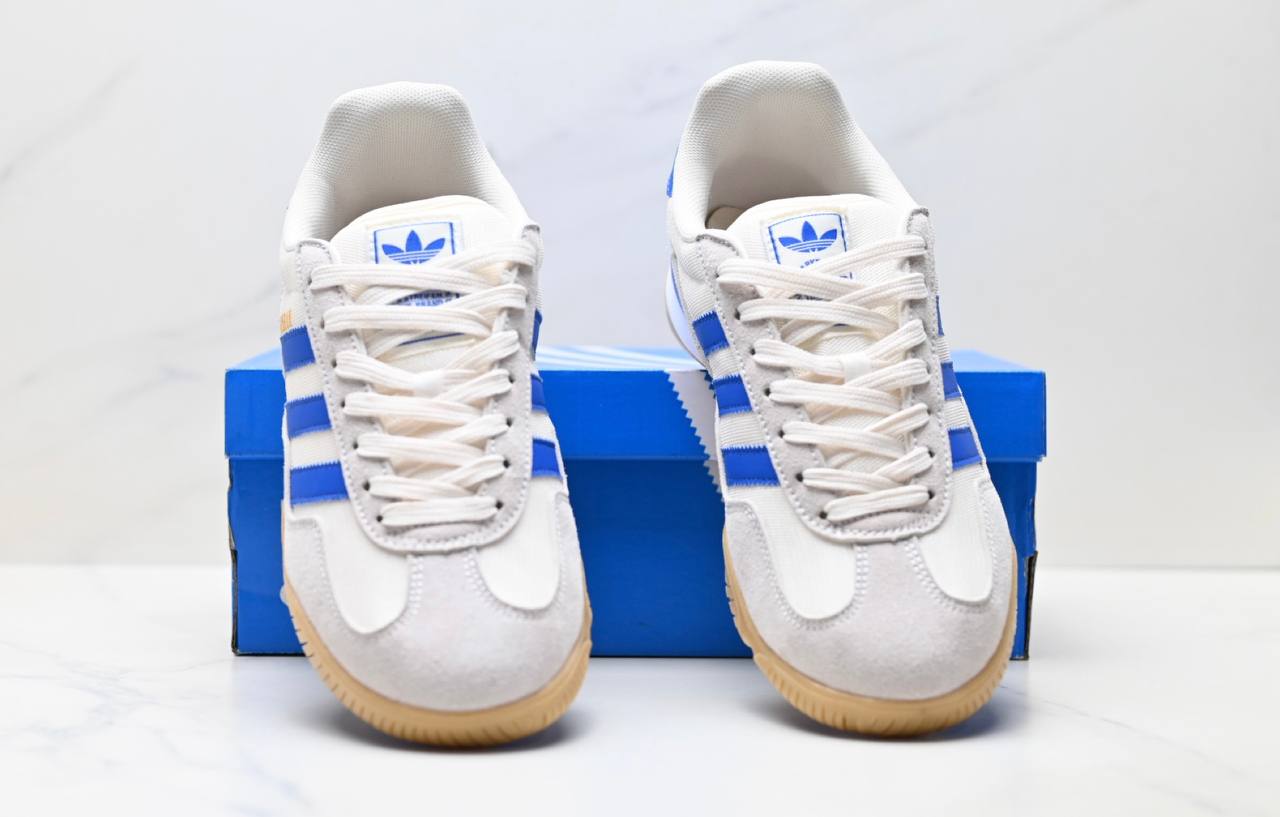 Обувки Adidas Gazelle Sala - Off White Blue Cloud White
