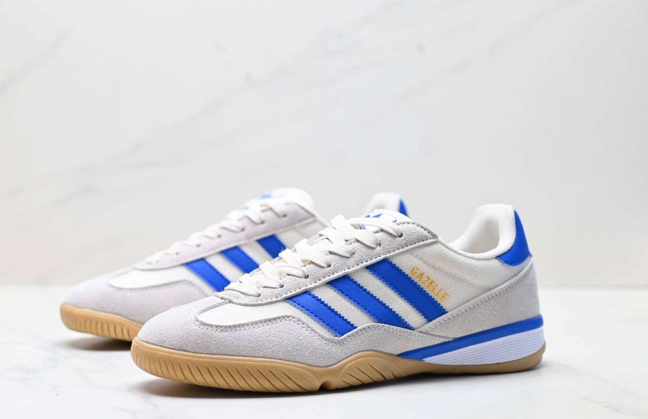 Обувки Adidas Gazelle Sala - Off White Blue Cloud White