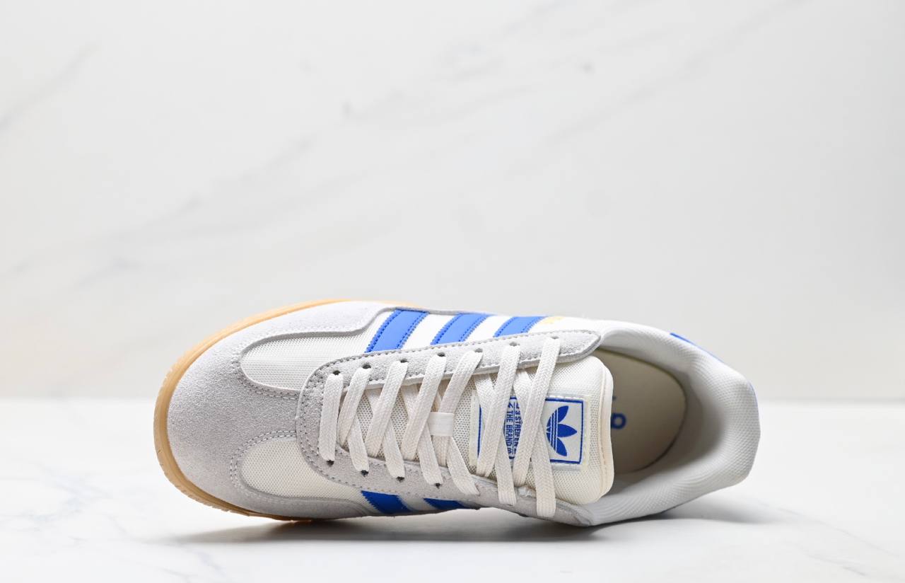 Обувки Adidas Gazelle Sala - Off White Blue Cloud White