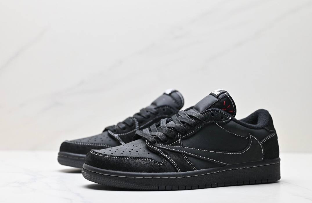 Обувки AJ1 Retro Travis Scott Black Phantom